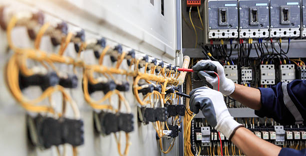 Professional Electrician technician working in St. Marys, KS
